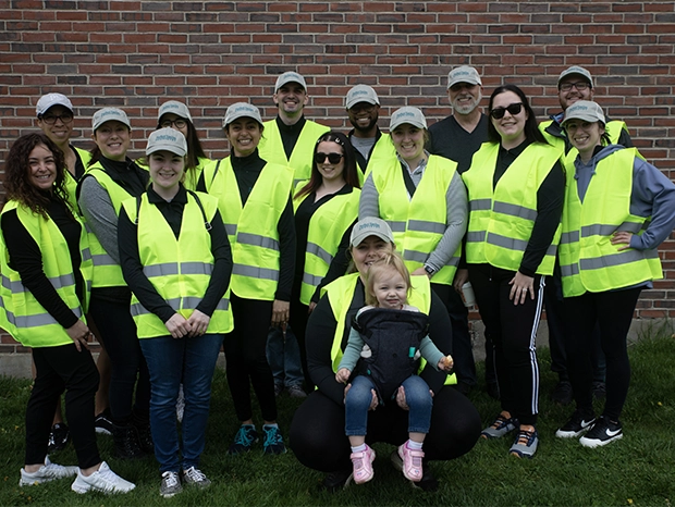 WIN volunteers at the  2023 Earth Day cleanup event with Clean Our Westport in Westport, MA